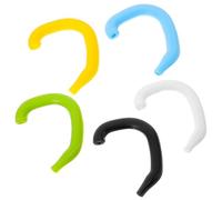 DONFAMDS Lot de 5 Protège-oreilles en Silicone Souple, Gaine de Cordon Confortable et Crochet Suspendre Ajustable pour Masque et Lunettes, Usage Quotidien