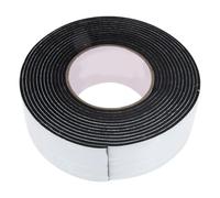 DONFAMDS Ruban Adhésif Mousse Autocollante Mousse Flexible Pouvant être Découpée pour Isolation Phonique et Étanchéité, Joint D'étanchéité pour Porte et Fenêtre 1 Rouleau