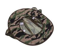 DONFAMDS Sandales Chantiers Installations Extérieurs en Plein et Air été Légères Visière de Casque de Sécurité Polyester Respirant, Bord de Chapeau Pare-Soleil Femme