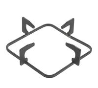 DONFAMDS Support pour Cuisinière à Gaz en Fonte Noire, Antidérapante, Accessoire la Cuisine pour Brûleur Gaz, Adapté pour Casseroles et Poêles, Stabilité Optimale pour Cuisson Sécurisée