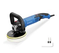 Dong Cheng Polisseuse Auto 1400W Polisseuse Rotative | Ø 150 mm | | 6 Vitesses | Vitesse Constante, CE | Kit de Polissage pour Rayures Profondes, Entretien Peinture, Meubles & Métal