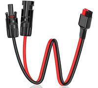 Dongge Connecteur de charge solaire de 60 cm - 12 AWG vers adaptateur Anderson - Connecteur panneau vers fiche Anderson - Convient pour panneaux solaires