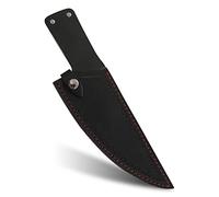 DONGKER Gaine droite de 20,3 cm, étui à couteaux vertical en cuir avec boucle pour couteau de chef de cuisine de 20,3 cm (sans couteau)