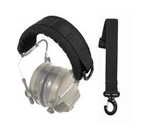 DONGKER Housse de casque tactique modulaire avec anneau en D pour cache-oreilles et microphone