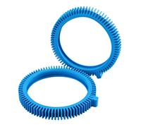 Donkivvy Kit de Pneu Avant et arrière avec Super Bosse pour Nettoyeur de Piscine pour Hayward Poolvergnuegen, remplace 896584000-143, 896584000-082