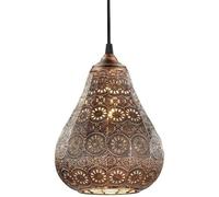 Donnez une touche orientale à votre intérieur avec la suspension Jasmin de TRIO. Le magnifique abat-jour ajouré diffuse un joli jeu