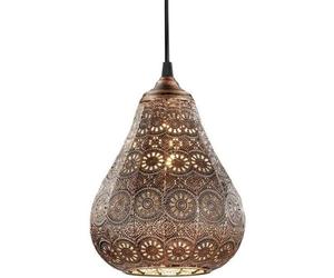 Donnez une touche orientale à votre intérieur avec la suspension Jasmin de TRIO. Le magnifique abat-jour ajouré diffuse un joli jeu