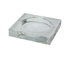 DONREGALOWEB Cendrier en verre 24% o.p avec relief