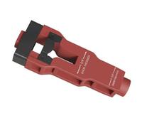 Door Latch Mortise Tool Aluminum Alloy | Precise Accurate Cutting for 1 3 / 8in to 1 3 / 4in Doors | Acute Cutter with Depth Guide | Ergonomic Handle for Secure Grip