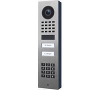 DoorBird D1102KV Ouvre-porte vidéo IP pour montage en saillie, acier inoxydable V2A, terre