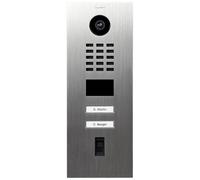 DoorBird D2102FV Interphone vidéo IP Ethernet Station extérieure acier inoxydable V2A (brossé)