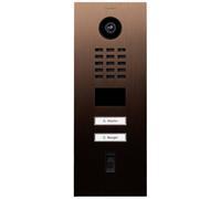 DoorBird D2102FV Interphone vidéo IP Ethernet Station extérieure acier inoxydable V2A (brossé), Bronze