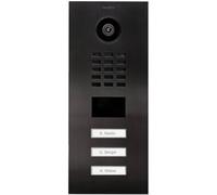 DoorBird D2103V Interphone vidéo IP Ethernet Station extérieure acier inoxydable V2A (brossé), Titane