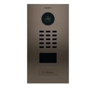 Doorbird - KIT D2101BV + SUP-D2101BV - portier vidéo IP Lecteur de Badge RFID + Boitier de Montage Apparent Bronze