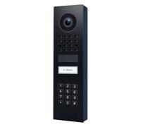 Doorbird, Sonnette + interphone, D1101KV Portier Vidéo IP en saillie Noir Graphite (Raven Polar) Noir Graphite (Bluetooth Faible consommation, Ethernet, WiFi)