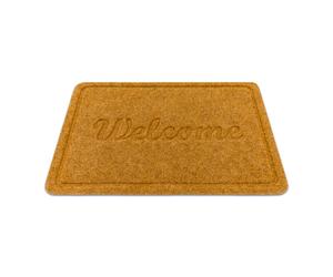 Doormate anti-deslizamento WELCOME 1208 exterior interior em - noix de coco 50x80 cm