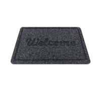 Doormate anti-deslizamento WELCOME 2098 exterior interior em - anthracite 50x80 cm