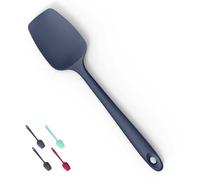 Doosu Cuillère-Spatule Cuisine Silicone, Résistante à 315°C, 28.9cm, Bleu | Racloir ustensile professionnel, souple caoutchouc fine, sans BPA, ne raye pas, antiadhésif pour cuisson poêle mélange œufs