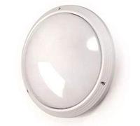 Dopo Lighting- Applique murale MIR (ø27 cm), usage extérieur IP65, l'applique murale extérieure en polyamide avec un diffuseur en polycarbonate opale pour balcons, terrasses et façades, E27 23 W,