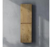 doporro Colonne Suspendue de Salle de Bain 35x20x160cm Colonne de Rangement