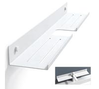 doporro Étagère de Lavabo Murale, Étagère de Salle de Bain au-Dessus du Robinet Blanc, Forme U, Support de Rangement, Reglo-17