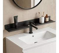 doporro Étagère de Lavabo Murale Étagère au-Dessus du Robinet | Gris, Forme U, Adhésive ou Perçage, Support de Rangement pour Lavabo Cuisine, Reglo-17