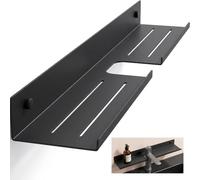 doporro Étagère de Lavabo Murale Étagère au-Dessus du Robinet | Gris, Forme U, Adhésive ou Perçage, Support de Rangement pour Lavabo Cuisine, Reglo-17