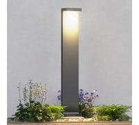doporro Lampe Extérieure sur Pied LED 6W Gris Lampe de Chemin Jardin 60cm | 3000K Light Extérieur, Étanche IP65, 10x6x60cm, LumaTorch