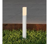 doporro Lampe LED sur Pied Extérieure 3W avec LED Lampe Jardin Étanche IP65 3000K Light Extérieure Blanc 40cm Design Deus Lumina