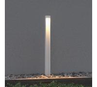 doporro Lampe LED sur Pied Extérieure 5W avec LED Lampe Jardin Étanche IP65 3000K Light Extérieure Blanc 6x6x80cm Design BaldersLights