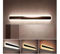 doporro Lampe pour miroir 20W LED Salle de Bain 1910 Lumen 60cm Applique Mural Chrome 3 Niveaux de Luminosité Réglables Triolux01