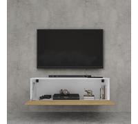 doporro Meuble TV Bas 100x40,2x30cm Armoire TV avec 1 Porte