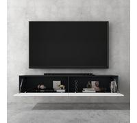 doporro Meuble TV Bas 160x40,2x30cm Armoire TV avec Portes