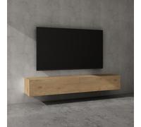 doporro Meuble TV Bas 200x40,2x30cm Armoire TV avec Portes