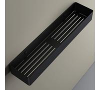 doporro Panier de Bain ou de Douche Noir Mat Rangement à Suspendre étagère de Douche