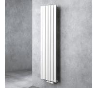 doporro Radiateur pour Chauffage Central 160x46cm Radiateur à Eau Chaude Panneau Monocouche Design Vertical Blanc FV