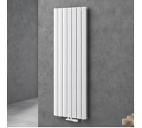 doporro Radiateur pour Chauffage Central 160x54cm Radiateur à Eau Chaude Panneau Double Couches Vertical Blanc FV