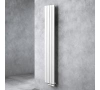 doporro Radiateur pour Chauffage Central 180x31cm Radiateur à Eau Chaude Panneau Monocouche Design Vertical Blanc FV
