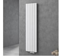 doporro Radiateur pour Chauffage Central 180x46cm Radiateur à Eau Chaude Panneau Double Couches Vertical Blanc FV