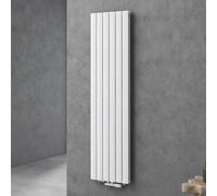 doporro radiateur pour chauffage central 180x46cm radiateur à eau chaude panneau double couches vertical blanc