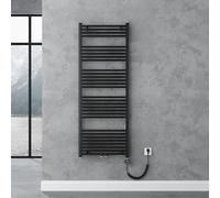 doporro Radiateur Sèche-Serviette Eau Chaude 160x60cm avec Résistance