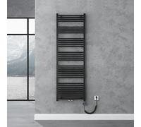 doporro Radiateur Sèche-Serviette Eau Chaude 180x60cm avec Résistance