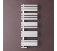 doporro Radiateur Sèche-Serviette Radiateur à Eau Chaude 131x50cm Blanc