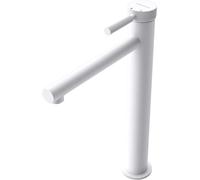 doporro Robinet mitigeur blanc mat pour vasque à poser design 30,5cm