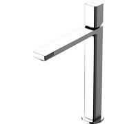 doporro Robinet Mitigeur Chromé pour Lavabo ou Vasque de Salle de Bain 30,9 cm Design Minimaliste