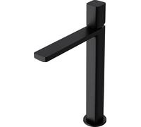 doporro Robinet Mitigeur Noir Mat pour Lavabo ou Vasque de Salle de Bain 30,9 cm Design Minimaliste