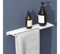 doporro Serviteur de Douche Mural avec Porte-Serviettes Étagère Douche