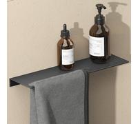 doporro Serviteur de Douche Mural avec Porte-Serviettes Étagère Douche