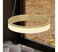 doporro Suspension Luminaire LED Éclairage Suspendu Intérieur 20W Doré