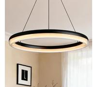doporro Suspension Luminaire LED Éclairage Suspendu Intérieur 20W Noir